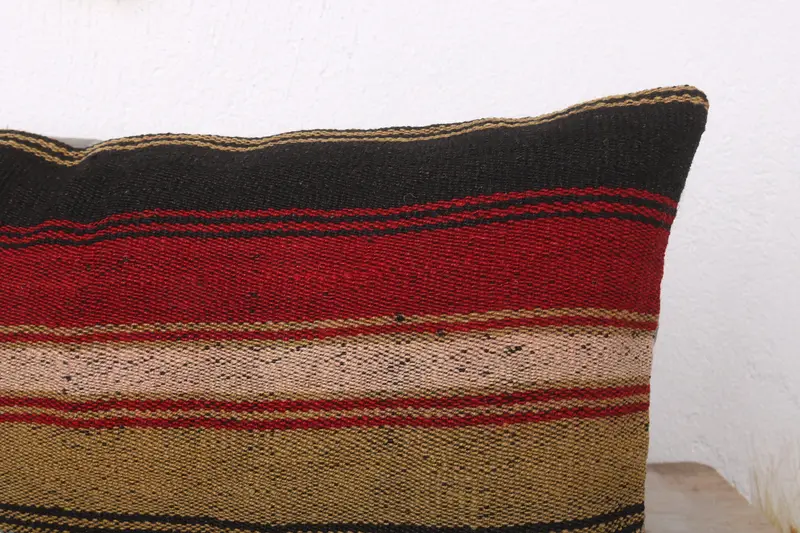 Pillow for Couch, Tapestry Cushion Cover, 12x24 Beige Cushion, Muted Cushion, Pillow, Boho Pillow, Handwoven Pillow Cover Pillow, Gift Pillow - 5