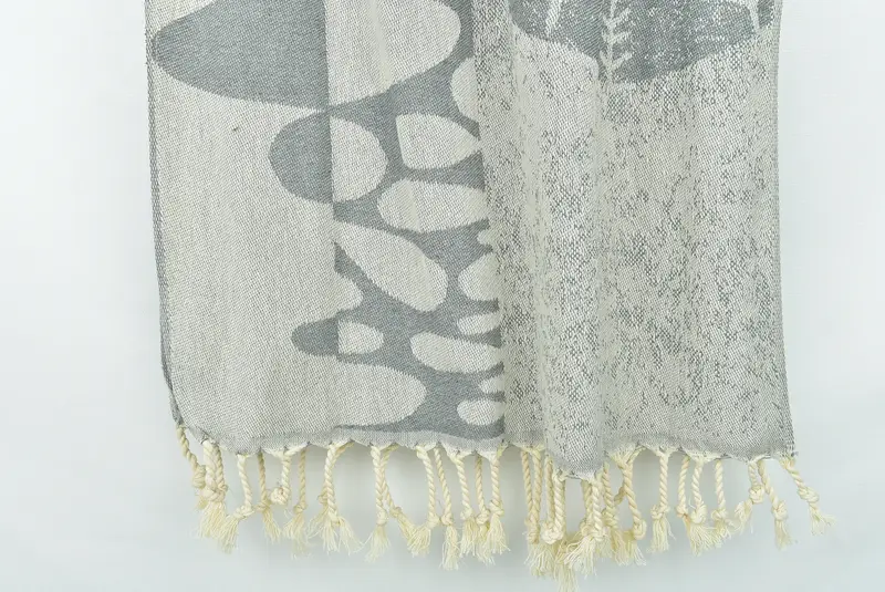 Holiday Towel, Turkish Towel Hand Towel, 36x18 Cotton Turtle Design Towel, Monogram Hand Towel, Bridesmaid Favors, Personalized Kitchen Towel - 8