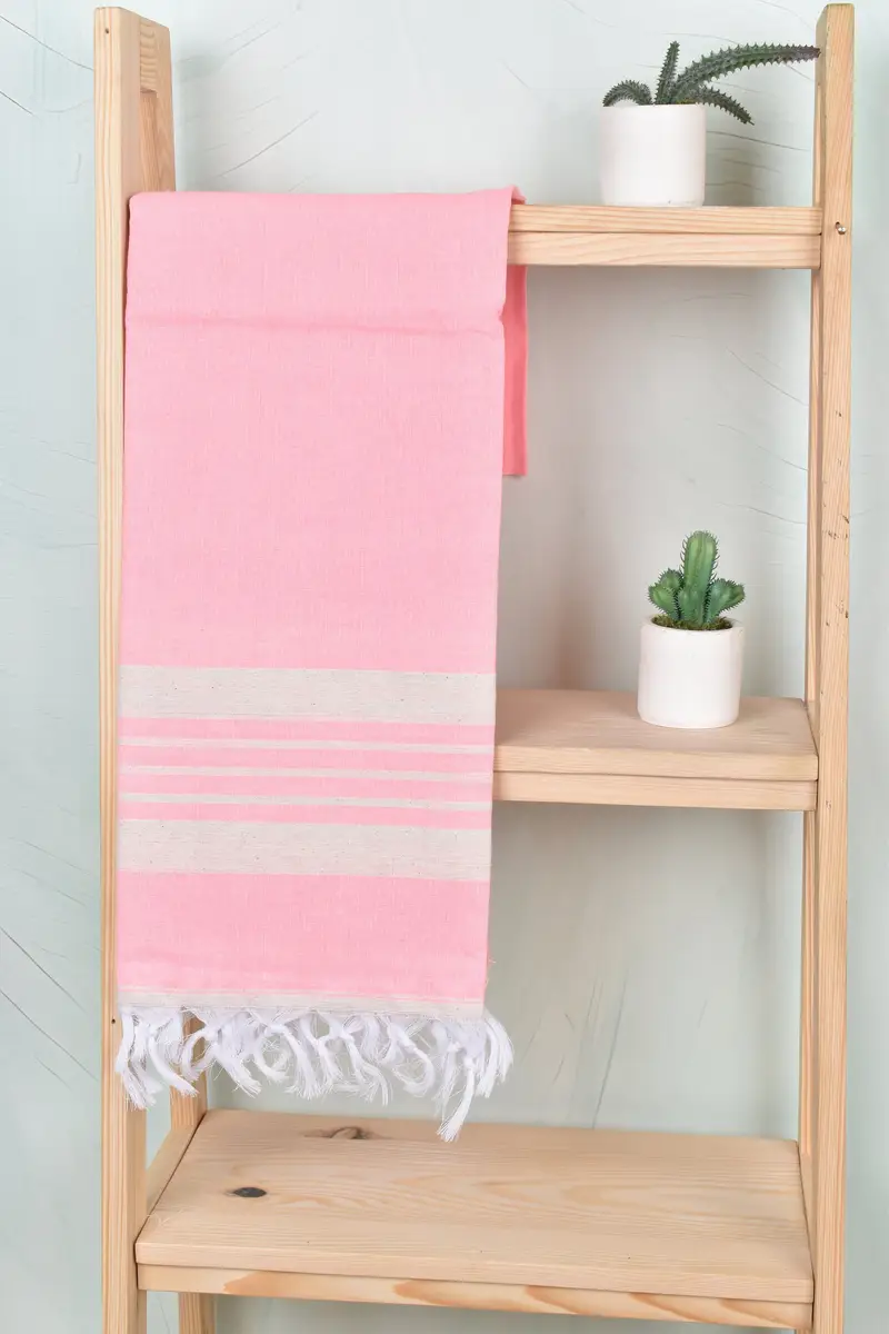 Personalized Beach Towel, Yoga Towel, Bachelor Towel, Hammam towel, Lightweight Turkish towel, 70x40 Cotton Striped Towel, Bachelor Party Favors - 8