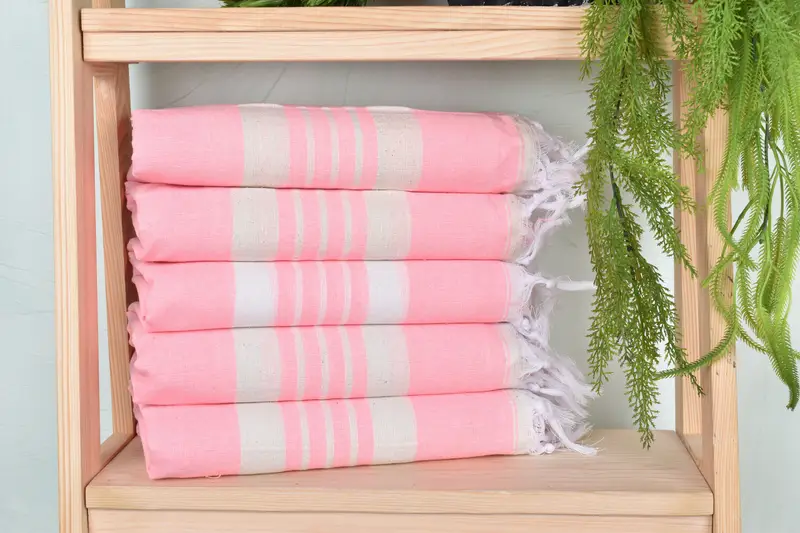 Personalized Beach Towel, Yoga Towel, Bachelor Towel, Hammam towel, Lightweight Turkish towel, 70x40 Cotton Striped Towel, Bachelor Party Favors - 1