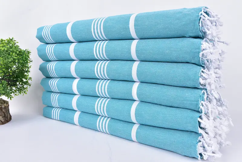 Bachelorette Beach Towel, 70x40 Cotton Striped Towel, Gift For Boyfriend, Bridesmaid Towel, Luxury towel, Personalized Beach Towel, Gift For Her - 3