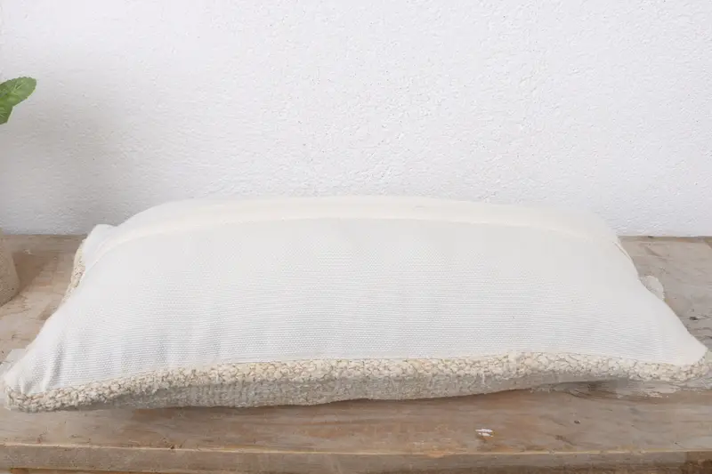 Boho Pillow Sham Cover, 8x16 White Cushion, Kilim Pillow Cover, Kilim Pillow, Kilim Rug Pillow Cover, Neutral Throw Pillow Case, Cushion Cover - 7
