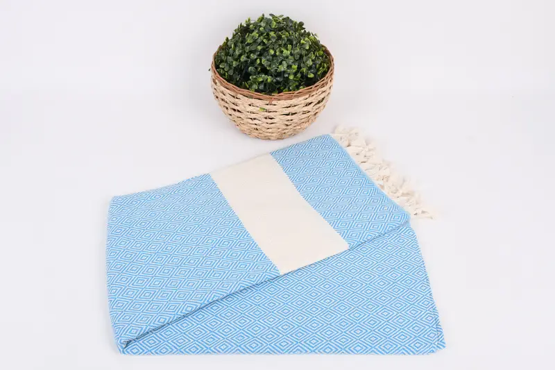 Personalized Gifts, Custom Towel Beach, Personalized Wedding Gift For Couple, Bridesmaid Gifts, Sand-resistant towel, 70x40 Cotton Diamond Towel - 4