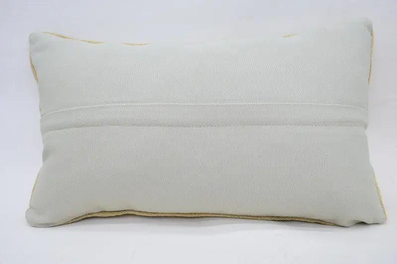 12x20 Beige Cushion Case, Vintage Kilim Pillow, Accent Pillow Case, Boho Throw Pillow Case, Pillow Cover, Boho Pillow, Antique Pillows - 6
