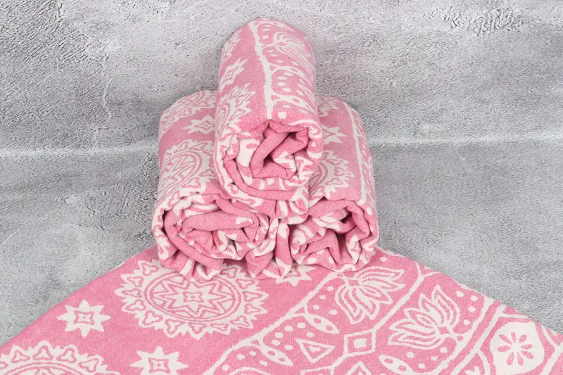 Quick-dry peshtemal, Beach Towel Gift, Boyfriend Christmas Gift, Bachelorette Party Decorations, Decorative Towel, 70x36 Cotton Rainbow Towel - 7