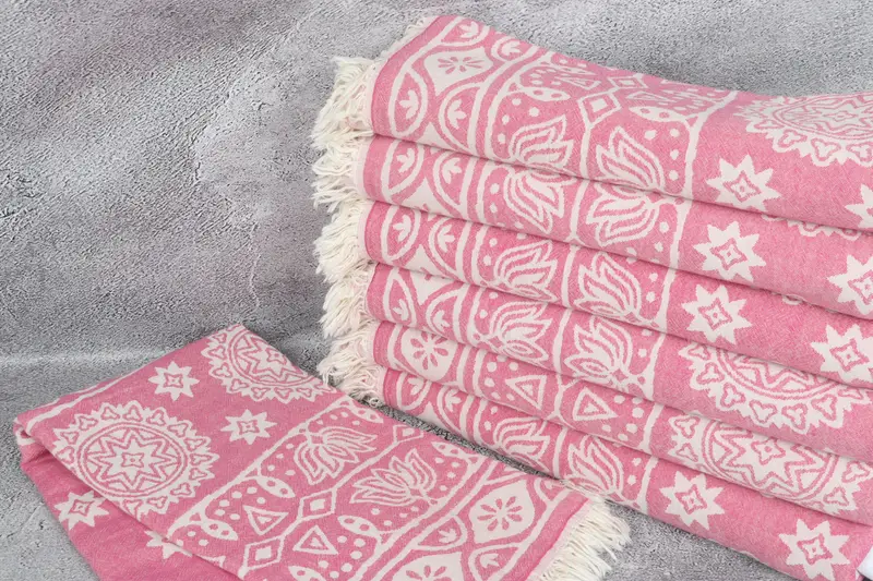 Quick-dry peshtemal, Beach Towel Gift, Boyfriend Christmas Gift, Bachelorette Party Decorations, Decorative Towel, 70x36 Cotton Rainbow Towel - 2