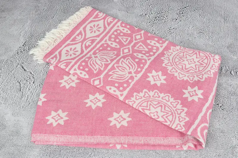 Quick-dry peshtemal, Beach Towel Gift, Boyfriend Christmas Gift, Bachelorette Party Decorations, Decorative Towel, 70x36 Cotton Rainbow Towel - 6