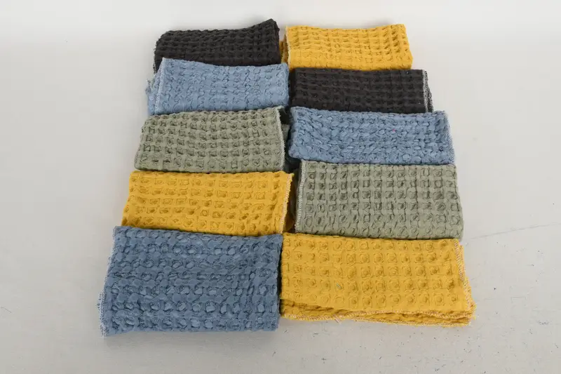 Gym Towel, Personalized Hand Towel, Bathroom Towels, Bachelor Party Favors, Best Friend Gift, 12x12 Cotton Set of 10 Towel, Turkish Towel Hand Towel - 3