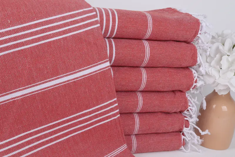 Kids Beach Towel, Organic Turkish towel, Quick-Dry Beach Towel, 70x40 Cotton Striped Towel, Quick-dry towel, Bathroom Towel, Bridemaids Beach Towel - 1