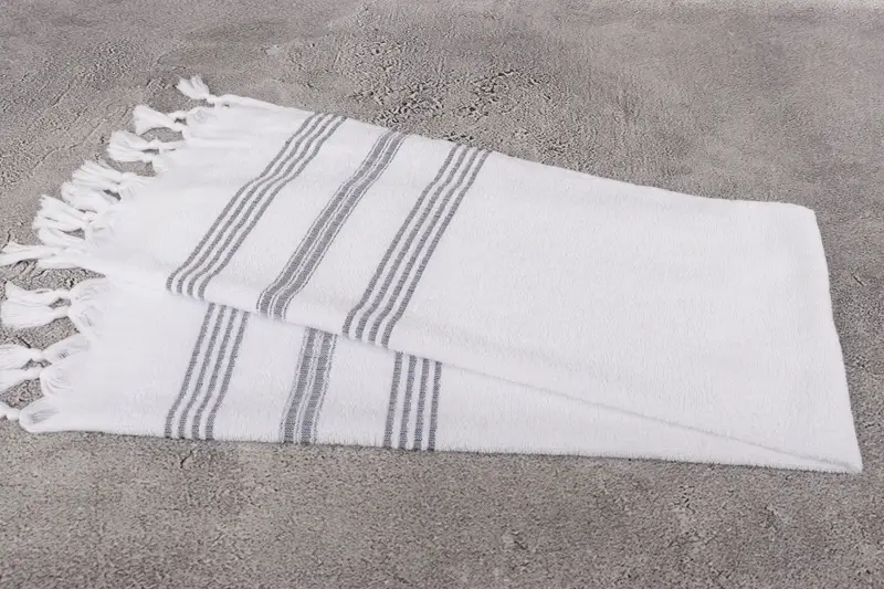 Personalized Dish Towel, Bachelorette Party Favors, Personalized Hand Towel, 40x18 Cotton Striped Terry Towel, Gifts For Him, Custom Hand Towel - 6