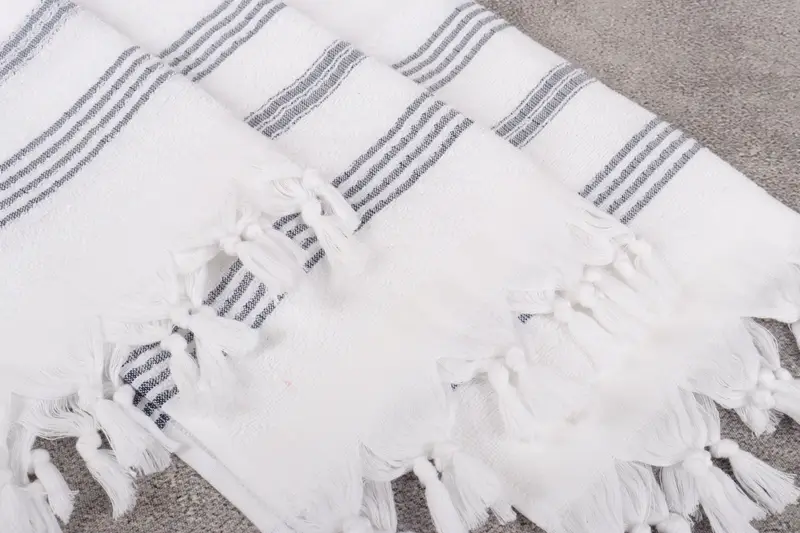 Personalized Dish Towel, Bachelorette Party Favors, Personalized Hand Towel, 40x18 Cotton Striped Terry Towel, Gifts For Him, Custom Hand Towel - 5