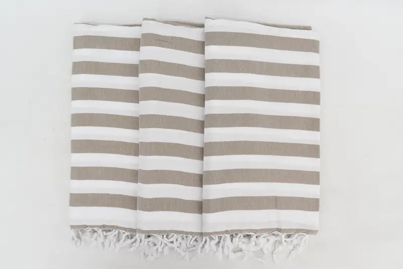 Peshtemal Towel USA, Large Turkish Towel, 68x36 Cotton Striped Towel, Home Decor Towel, Bridemaids Beach Towel, Personalized Gift, Bachelor Gifts - 4