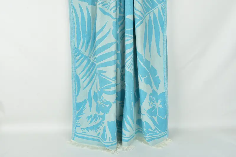 Turkish Towel USA, 70x40 Cotton Floral Patterned Towel, Embroidery Towels, Absorbent Turkish towel, Girls Weekend Favors, Sand-resistant towel - 2