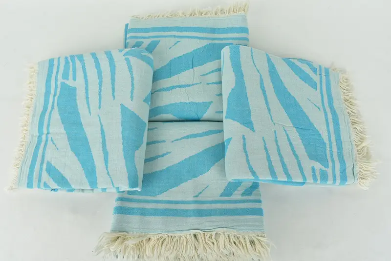 Turkish Towel USA, 70x40 Cotton Floral Patterned Towel, Embroidery Towels, Absorbent Turkish towel, Girls Weekend Favors, Sand-resistant towel - 8