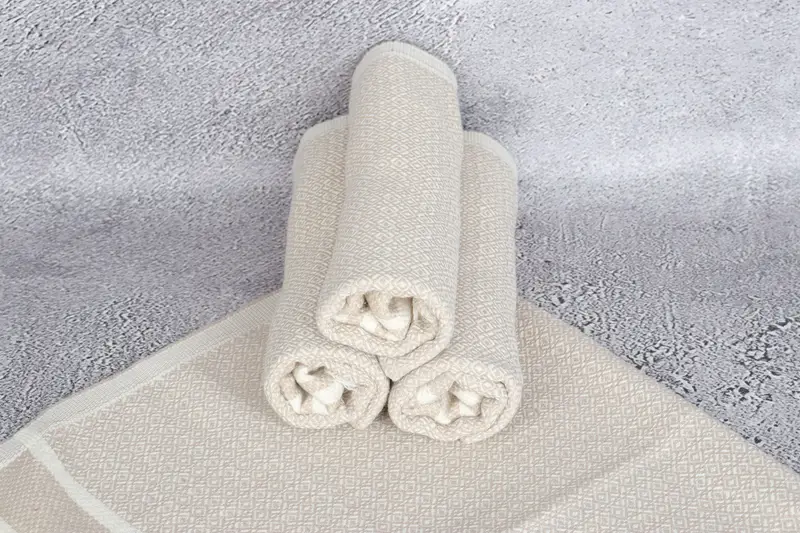 Personalized Gift, Beach Theme Wedding Gift, Gym Towel, Personalized Kitchen Towel, Wedding Gift, 32x16 Cotton Diamond Towel, Bridesmaid Gift Towel - 7