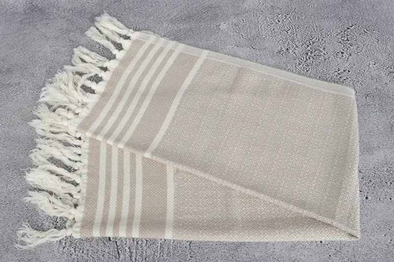 Personalized Gift, Beach Theme Wedding Gift, Gym Towel, Personalized Kitchen Towel, Wedding Gift, 32x16 Cotton Diamond Towel, Bridesmaid Gift Towel - 6