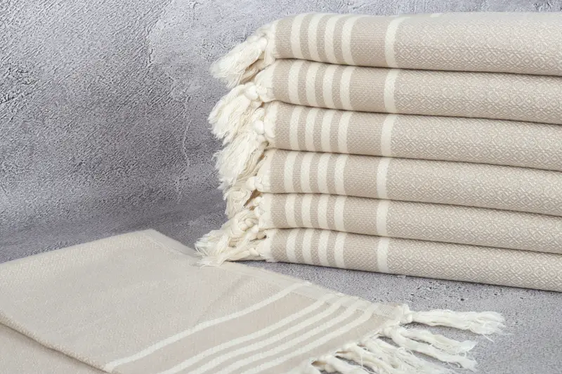 Personalized Gift, Beach Theme Wedding Gift, Gym Towel, Personalized Kitchen Towel, Wedding Gift, 32x16 Cotton Diamond Towel, Bridesmaid Gift Towel - 2