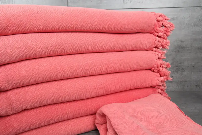Bachelor Gifts, Bachelorette Party Decorations, Wedding Shower Gift, Luxury Beach Towel, 64x40 Cotton Herringbone Towel, Personalized Turkish Towel - 2