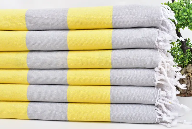 Personalized Turkish Towel, Lightweight towel, Best Beach Towel, 70x40 Cotton Striped Towel, Embroidered Turkish Towel, Personalized Gift For Him - 3