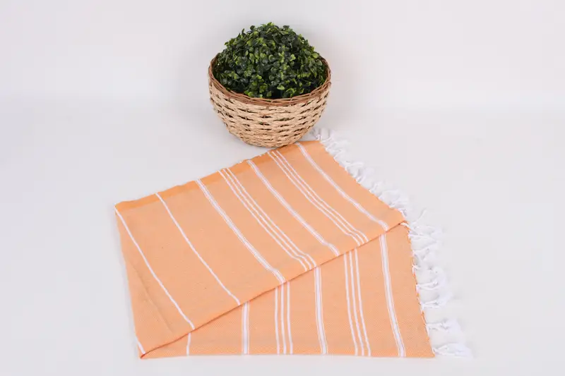 Özel El Havlusu, Kişiselleştirilmiş Mutfak Havlu, Monogram Havlu, Yaz Havlusu, Damat Hediyesinin Annesi, 40x24 Pamuklu Çizgili Havlu, Düğün Favorları - 4