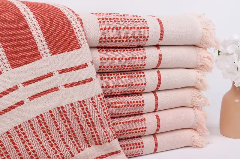 Bekarlığa Veda Partisi Süslemeleri, Kırmızı Pamuk Havlu, 36x67 İnç