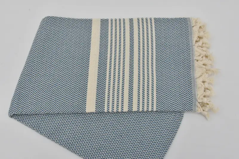 Personalized Gift For Him, 70x40 Cotton Striped Towel, Pool Towels, Monogram Turkish Towel, Embroidered Towel, Best Friend Gift, Bachelorette Towel - 7