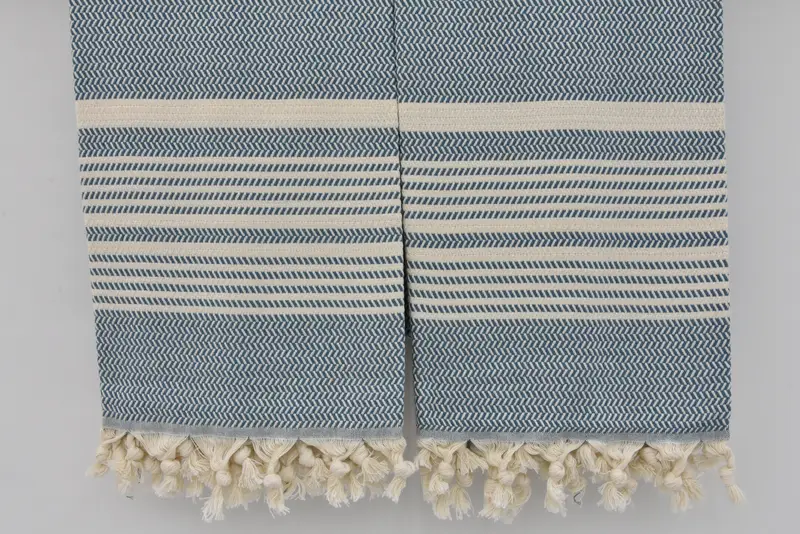 Personalized Gift For Him, 70x40 Cotton Striped Towel, Pool Towels, Monogram Turkish Towel, Embroidered Towel, Best Friend Gift, Bachelorette Towel - 6