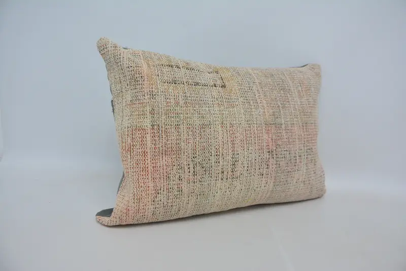Home Decor Pillow, Tribal Pillow, 20x28 Orange Cushion Cover, Vintage Kilim Throw Pillow, Vintage Kilim Pillow, Pillow Case - 3