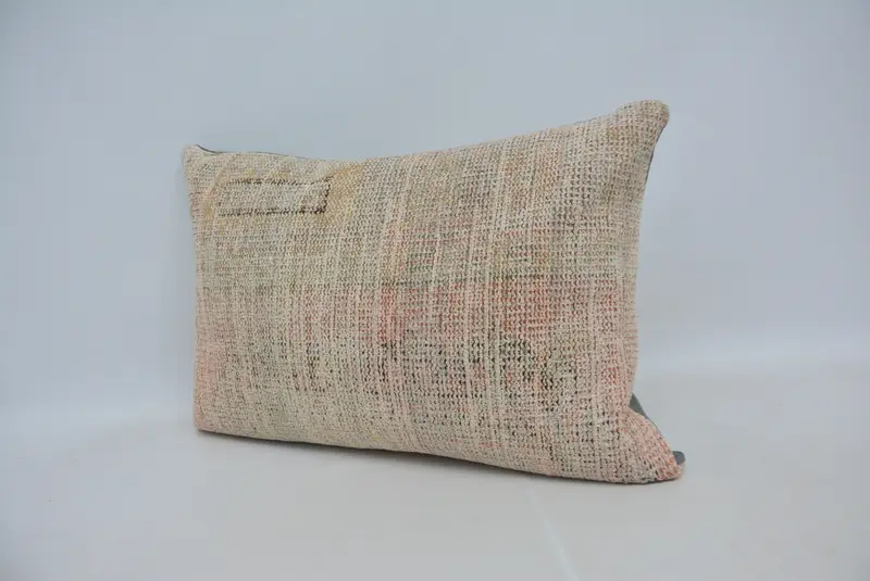 Home Decor Pillow, Tribal Pillow, 20x28 Orange Cushion Cover, Vintage Kilim Throw Pillow, Vintage Kilim Pillow, Pillow Case - 4