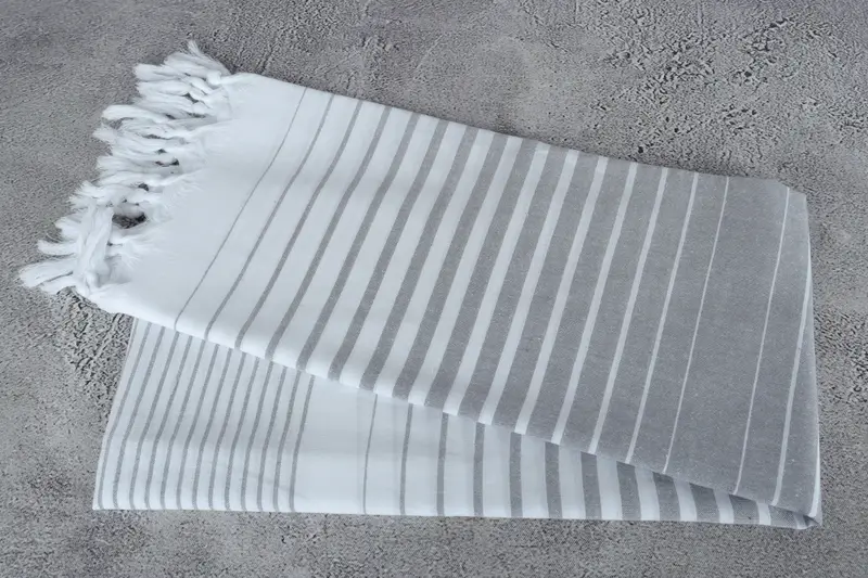 68x36 Cotton Striped Towel, Beach Towel Gift, Pool Towels, Luxury Turkish Bath Towel, Personalized Turkish Towel, Wedding Shower Gift, Organic towel - 6