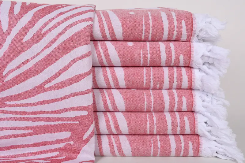 Turkish beach towel with fringe, Bridesmaid Gifts, Custom Gift, Custom Wedding Gift, Memorial Gift, Spa Gift Towel, 70x40 Cotton Floral Design Towel - 1