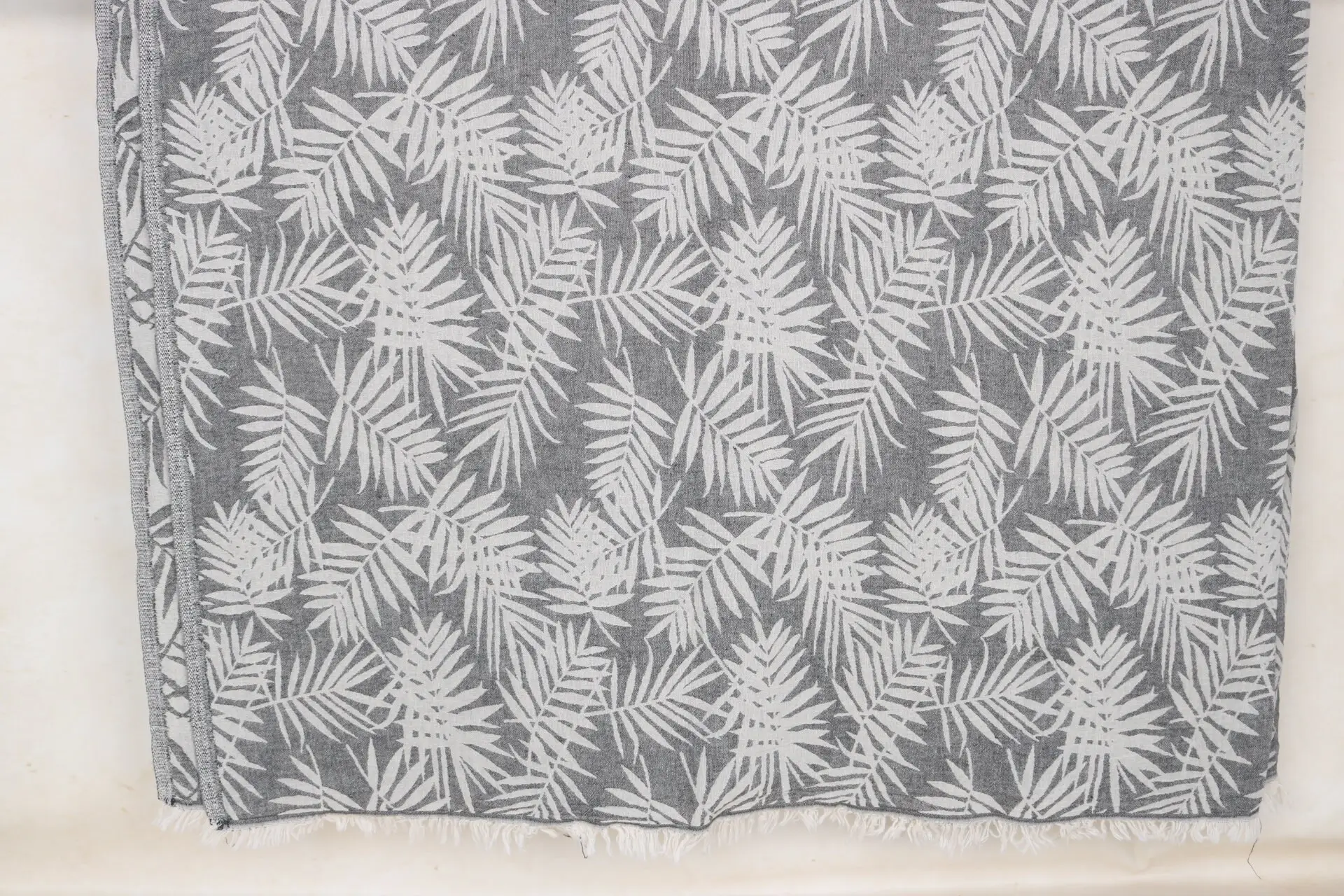 Throw Blanket Floral Patterned Organic Cotton, Patchwork, 79x99 Inches - 1