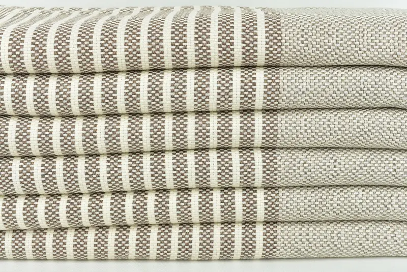 Peshtemal Towel, Baby Boy Gift, Turkish beach towel with fringe, 76x40 Cotton Striped Towel, Quick-Dry Beach Towel, Gym Towel, Organic Turkish towel - 2