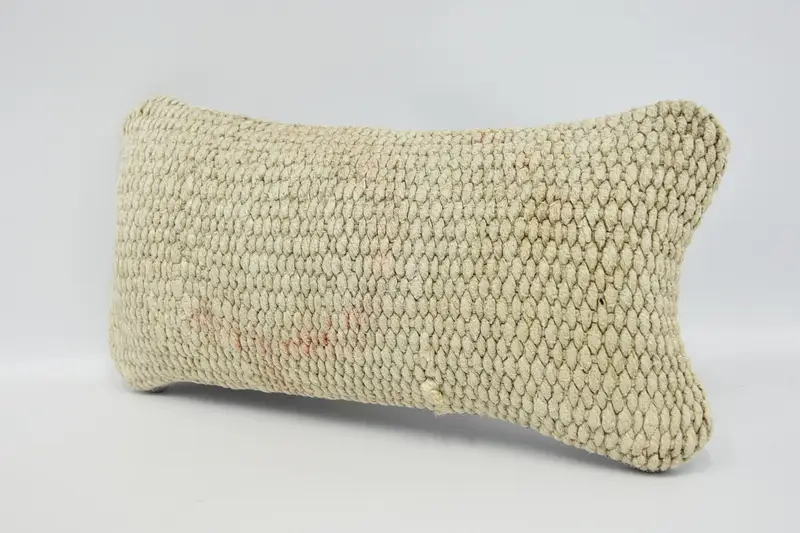 8x16 Beige Pillow Case, Ethnic Pillow Cover, Pillow Sham, Interior Designer Pillow, Vintage Pillow, Sofa Pillow Case, Gift Pillow - 4