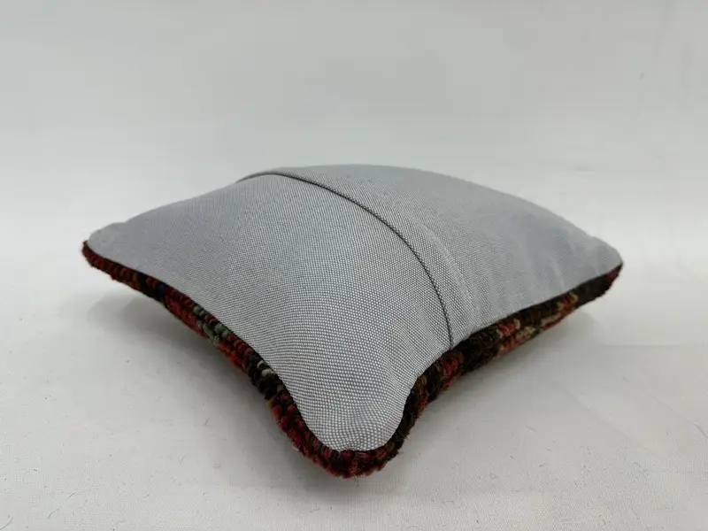 Pillow Case, Interior Designer Pillow, Authentic Pillow, Turkish Bench Cushion Case, Home Decor Pillow, 12x12 Red Cushion Case, Gift Pillow - 7