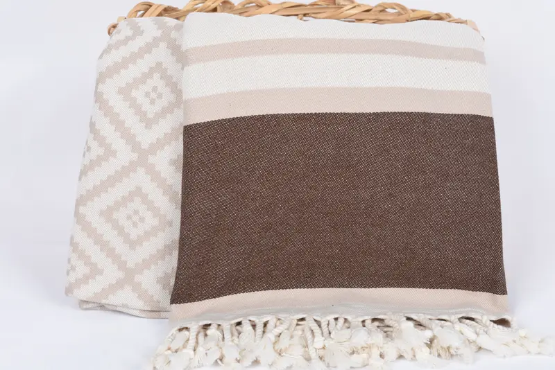 Travel towel, Gym Towel, Sand-Resistant Peshtemal, Valentines Day Gift, Large Turkish Towel, 70x36 Cotton Sun Design Towel, Quick-dry towel - 6