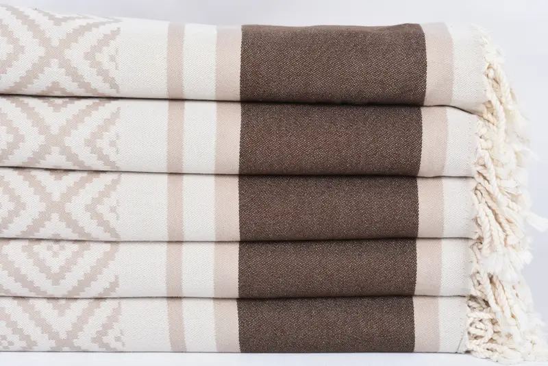 Travel towel, Gym Towel, Sand-Resistant Peshtemal, Valentines Day Gift, Large Turkish Towel, 70x36 Cotton Sun Design Towel, Quick-dry towel - 4