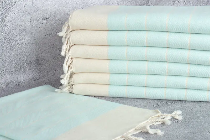 Bathroom Towels, Gift For Her, Personalized Kitchen Towel, Personalized Gifts, 36x16 Cotton Striped Towel, Bridesmaid Gifts Personalized, Spa Towel - 2