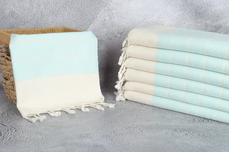 Bathroom Towels, Gift For Her, Personalized Kitchen Towel, Personalized Gifts, 36x16 Cotton Striped Towel, Bridesmaid Gifts Personalized, Spa Towel - 3