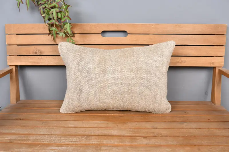 Interior Designer Pillow, 16x24 Beige Cushion Case, Farmhouse Pillow, Pillow Case, Gift Pillow, Christmas Cushion, Antique Pillows - 5