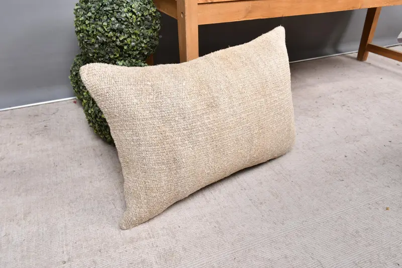 Interior Designer Pillow, 16x24 Beige Cushion Case, Farmhouse Pillow, Pillow Case, Gift Pillow, Christmas Cushion, Antique Pillows - 7