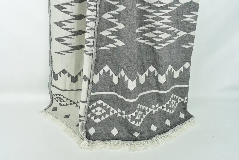 70x60 Cotton Geometric Towel, Bachelorette Large Towel, Bedspread, Personalized Blanket, Home Decor Gifts, Halloween Blanket, Woven Blanket - 8