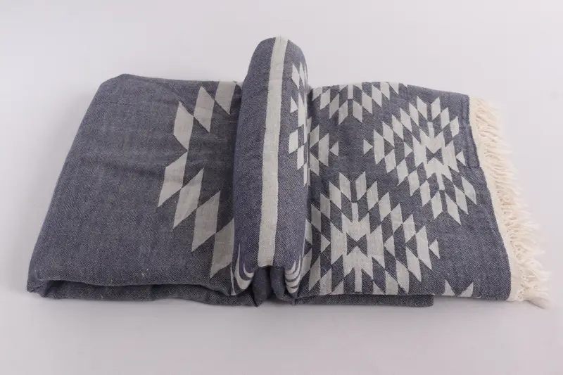 Throw Blanket Couch, Employee Gifts, Halloween Bachelorette Party, Turkish Blanket, Turkish Bedspread, Housewarming Gift, 84x56 Cotton Kilim Towel - 6