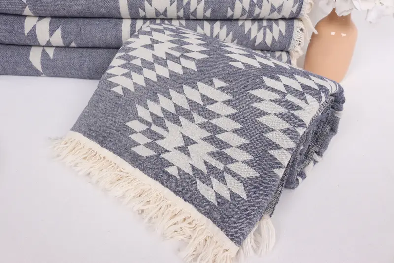 Throw Blanket Couch, Employee Gifts, Halloween Bachelorette Party, Turkish Blanket, Turkish Bedspread, Housewarming Gift, 84x56 Cotton Kilim Towel - 4