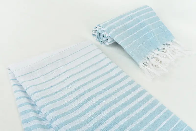 Custom Towel, 70x40 Cotton Striped Towel, Monogram Towels, Bath towel, Turkish Towel USA, Guest Towel, Personalised Gift, Bridesmaid Towel - 13