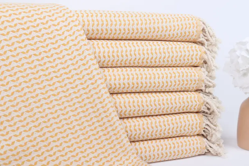 Personalized Beach Towel, Custom Beach Towel, Home Gift, Personalized Wedding Gift, Turkish Beach Towel Monogram, 70x40 Cotton Diamond Towel - 1