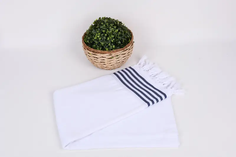 Soft towel, 70x40 Cotton Striped Towel, Employee Gifts, Personalized Beach Towel, Monogrammed Turkish Towel, Bachelorette Party Decorations - 4