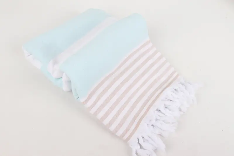 Bachelor Party Gifts, Pool Towels, Hammam towel, Turkish Towel Beach Towel, Cotton towel, Quick-Dry Beach Towel, 68x36 Cotton Striped Terry Towel - 6