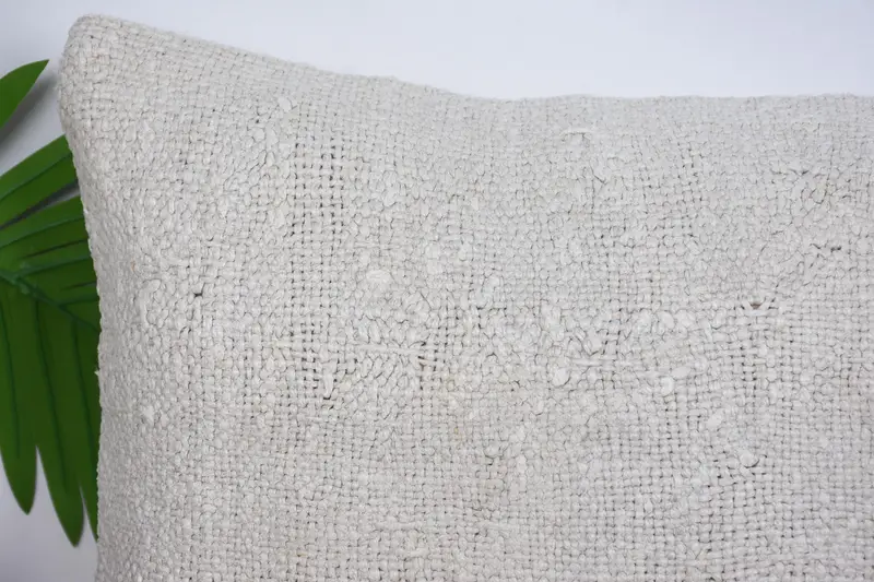 Tapestry Pillow Case, Gift Pillow, Kilim Cushion Sham, 12x20 White Pillow Cover, Handwoven Pillow Cover Pillow Cover, Kilim Pillow, Pillow Case - 2
