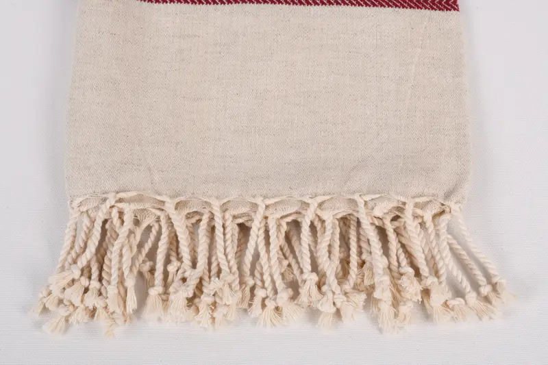 Holiday Towel, Spa Gift Towel, Xmas Gifts, Travel towel, Personalized Turkish Towel, 68x40 Linen Zig zag Towel, Bachelorette Party Gifts Bridesmaids - 3